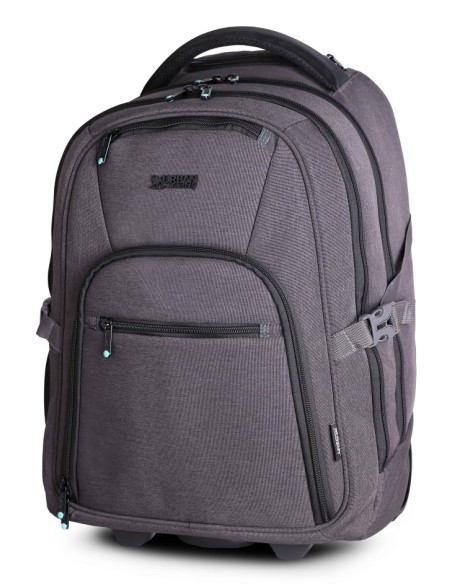 TPE15UF mochila Mochila de viaje Gris Tereftalato de polietileno reciclado (rPET)