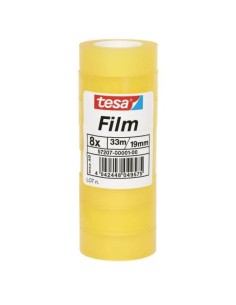 57207-00001-00 cinta adhesiva 33 m Transparente 8 pieza(s)