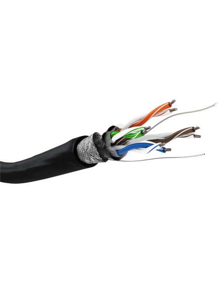 57296 cable de red Negro 100 m Cat5e SF/UTP (S-FTP)
