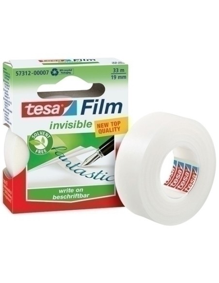 CINTA ADHESIVA TESA INVISIBLE 33x19