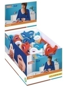 CINTA ADHESIVA TESA STD. 10x15 c/MINI P. - Pack de 100 unidades