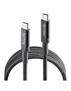 KNOT 65W-3 cable USB USB 2.0 3 m USB C Negro