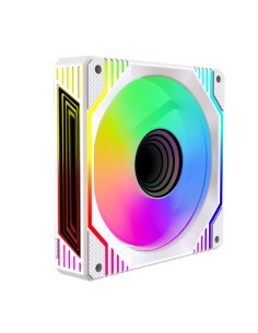 XFC-120DRM Carcasa del ordenador Ventilador 12 cm Blanco