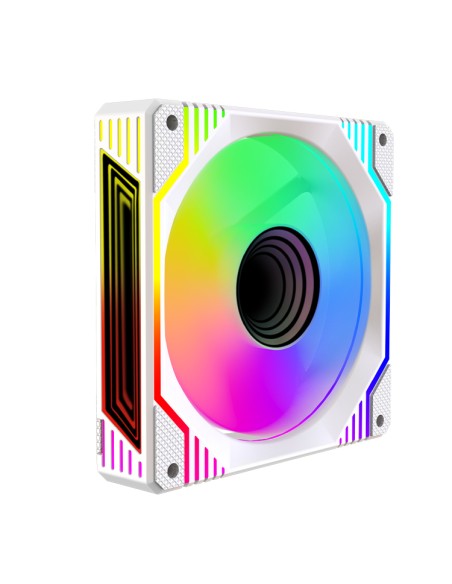 XFC-120DRM Carcasa del ordenador Ventilador 12 cm Blanco