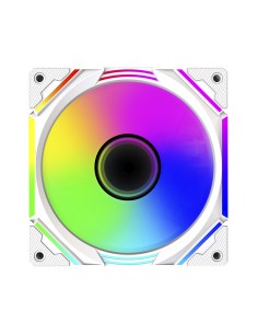 XFC-120MW sistema de refrigeración para ordenador Carcasa del ordenador Ventilador 12 cm Blanco