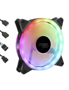 XFC-120SR sistema de refrigeración para ordenador Carcasa del ordenador Ventilador 12 cm Negro