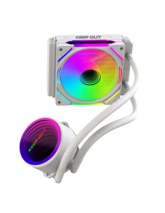 XWC-120W sistema de refrigeración para ordenador Carcasa del ordenador Ventilador Blanco