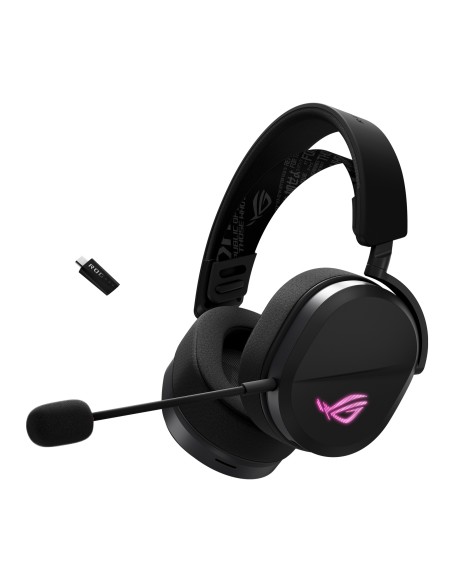 ROG Pelta Auriculares Inalámbrico y alámbrico Diadema Juego USB Tipo C Bluetooth Negro