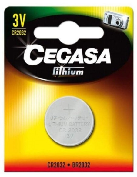 BLISTER PILA CEGASA LITIO BOTON CR2032 3V BT