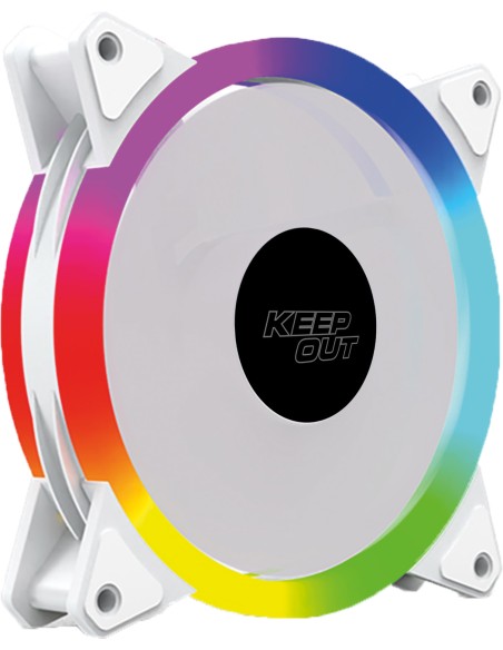 XFC-120SRW sistema de refrigeración para ordenador Carcasa del ordenador Ventilador 12 cm Negro