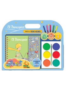 Acuarelas blister el principito 