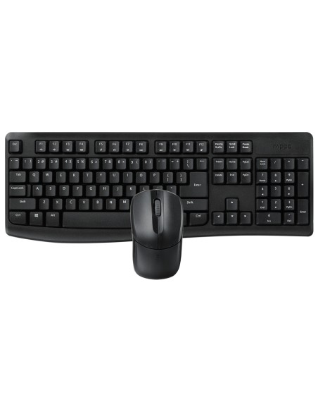 X1800Pro teclado Ratón incluido Universal RF inalámbrico QWERTY Negro X1800Pro teclado Ratón incluido Universal RF inalámbrico QWERTY Negro