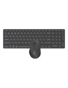 9700M teclado Ratón incluido Universal Bluetooth QWERTY Negro