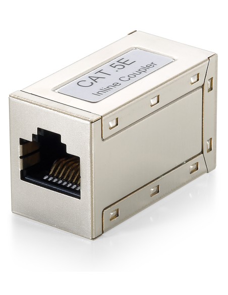 221159 cambiador de género para cable RJ-45 Metálico