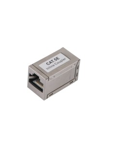 221161 cambiador de género para cable RJ-45 Plata