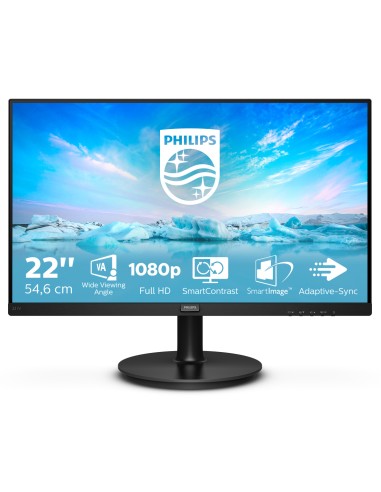 V Line 221V8/00 pantalla para PC 54,6 cm (21.5") 1920 x 1080 Pixeles Full HD LED Negro