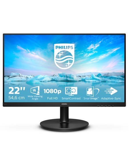 V Line 221V8/00 pantalla para PC 54,6 cm (21.5") 1920 x 1080 Pixeles Full HD LED Negro