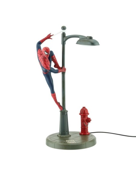 Spiderman Lamp lámpara de mesa LED Multicolor