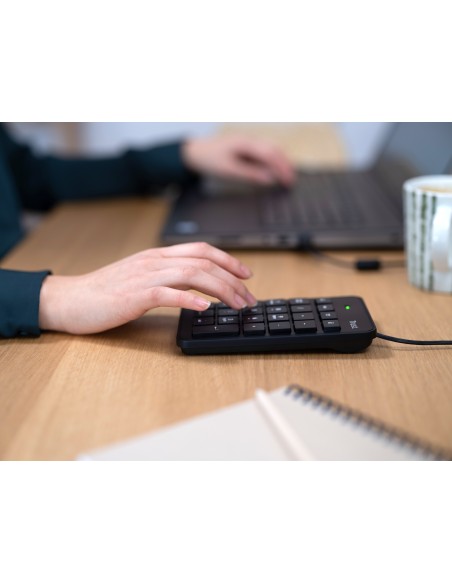 22221 teclado numérico Portátil/PC USB Negro 22221 teclado numérico Portátil/PC USB Negro