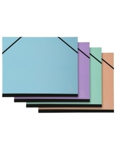 CARPETA DIBUJO EXACOMPTA A4 SURTIDAS - Pack de 5 unidades