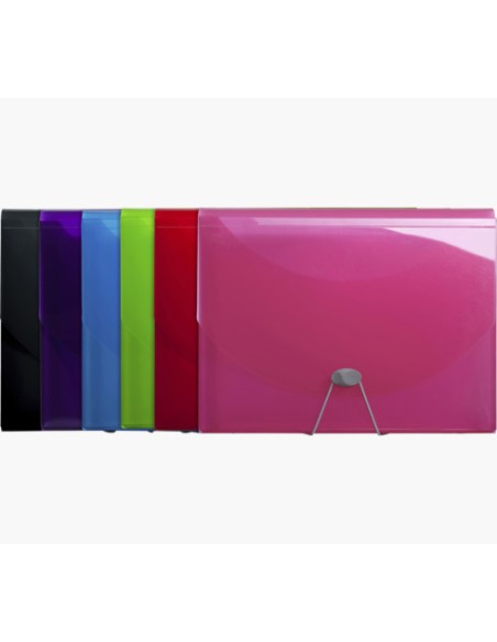 58770E carpeta Polipropileno (PP) Multicolor A4