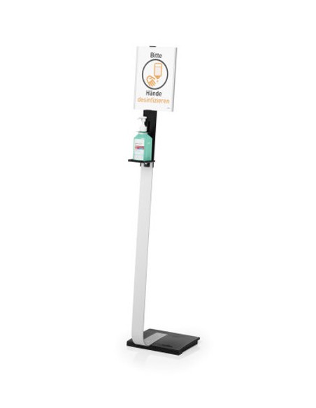 589223 soporte para dispensador de desinfectante Gris Metal 1 pieza(s)