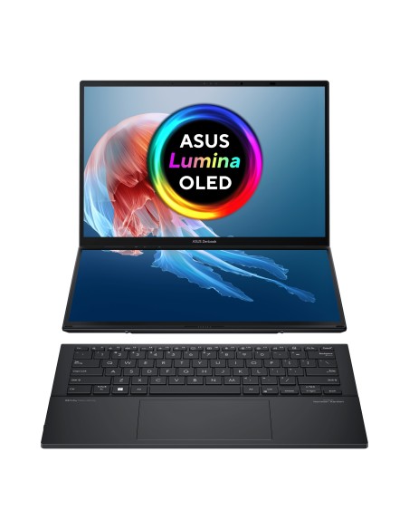 Zenbook Duo OLED UX8406MA-QL396W - Ordenador Portátil 14" WUXGA (Intel Core Ultra 9 185H, 32GB RAM, 1TB SSD, Arc Graphics, Windo