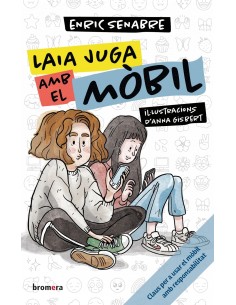Laia juga amb el mobil