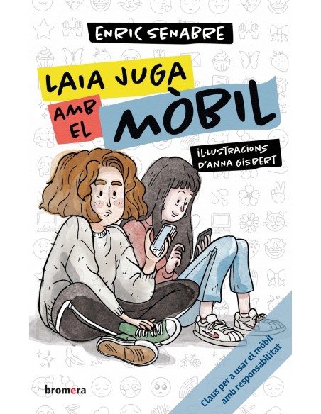 Laia juga amb el mobil