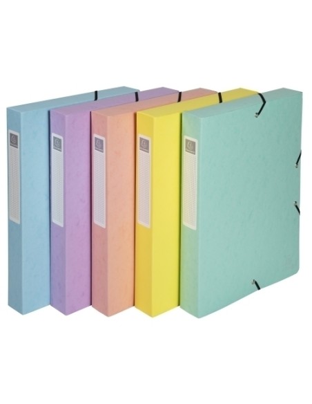 CARP.PROY.EXACOMPTA CARTON A4 6 cm SURT.