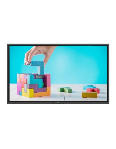 E-Line 75BDL3152E Pantalla plana para señalización digital 190,5 cm (75") 350 cd / m² 4K Ultra HD Negro Pantalla táctil Procesad