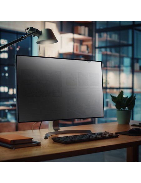 Filtro de Privacidad de 22 Pulgadas 16:9 para Monitor - Pantalla de Privacidad Protector Anti Brillo - Anti Luz Azul con Reducc