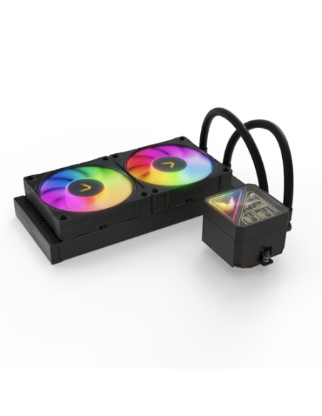 V240 Lite Procesador Sistema de refrigeración líquida todo en uno Negro