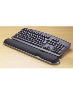 Reposamuñecas gel teclado dos alturas negro 2