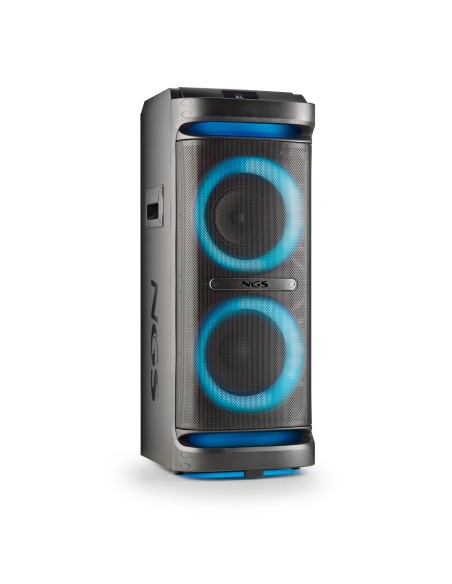 WILD SPACE 2 Altavoz portátil estéreo Negro 400 W