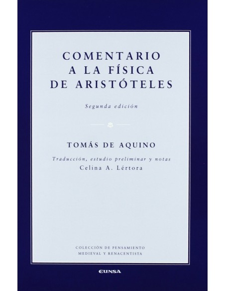 Comentario a la fisica de aristoteles