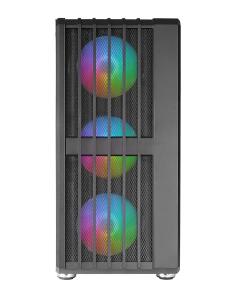 MC-VAULT carcasa de ordenador Midi Tower Negro