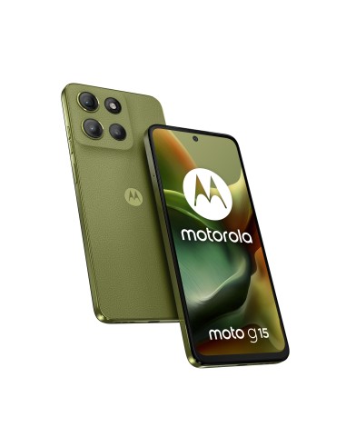 moto g15 17,1 cm (6.72") SIM doble Android 15 4G USB Tipo C 8 GB 256 GB 5200 mAh Verde