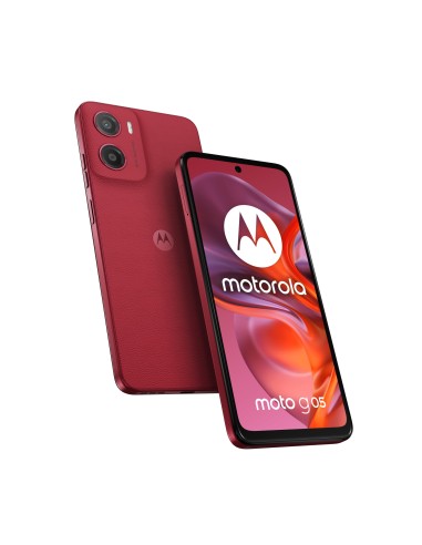 moto g05 16,9 cm (6.67") SIM doble Android 15 4G USB Tipo C 4 GB 128 GB 5200 mAh Rojo