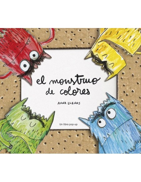 El monstruo de colores despegable