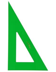 CARTABON SERIE TECNICA 32CM METACRILATO VERDE SIN GRADUAR