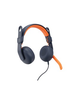 Zone Learn Auriculares Alámbrico Diadema Educación Azul, Naranja