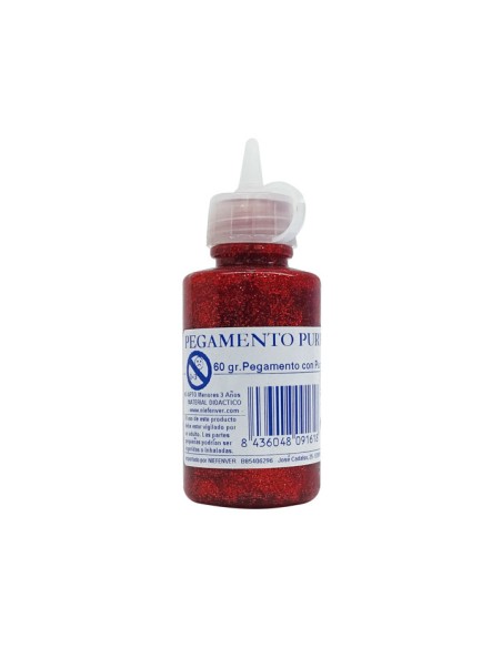 PURPURINA NIEFENVER GLITTER ROJO