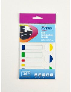 60-124 etiqueta autoadhesiva Permanente Multicolor 36 pieza(s)