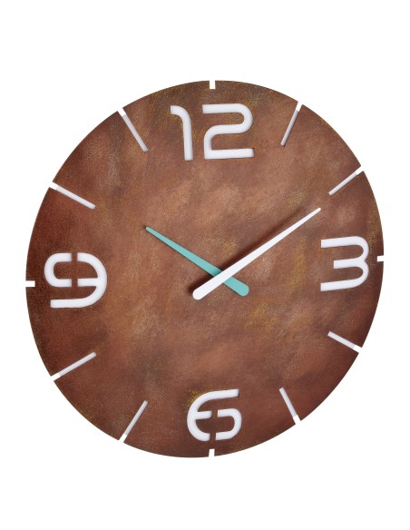 60.3536.08 reloj de mesa o pared Reloj de cuarzo Alrededor Marrón, Blanco