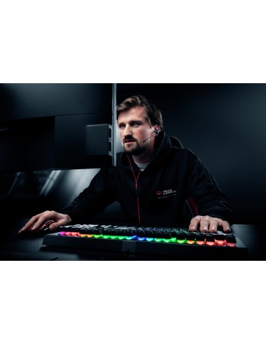 TRU GXT 408 Auriculares Alámbrico Dentro de oído Juego Negro, Rojo