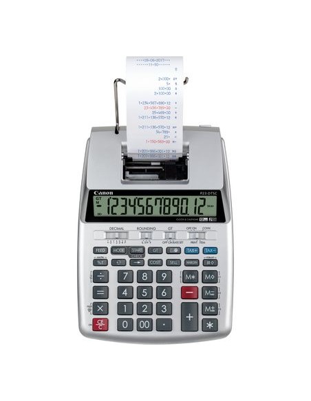 P23-DTSC calculadora Escritorio Calculadora de impresión Plata