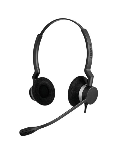 Biz 2300 Duo Auriculares Alámbrico Diadema Oficina/Centro de llamadas Bluetooth Negro