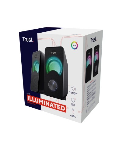 Arys altavoz Negro Alámbrico 6 W