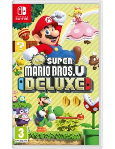 New Super Mario Bros. U Deluxe, Switch De lujo Inglés, Español Nintendo Switch